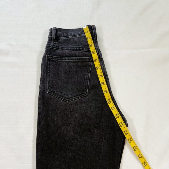 Mango Mom Jeans Dark Denim Sz 1 - Picture 8 of 12